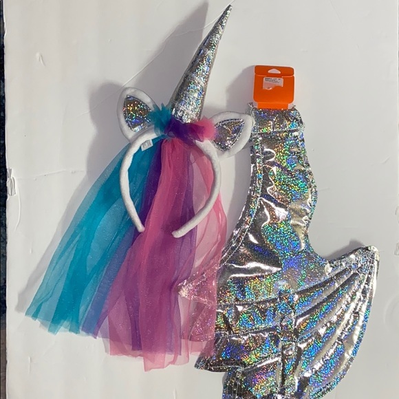 Claire's Other - NWT UNICORN-PEGASUS dress up /costume
